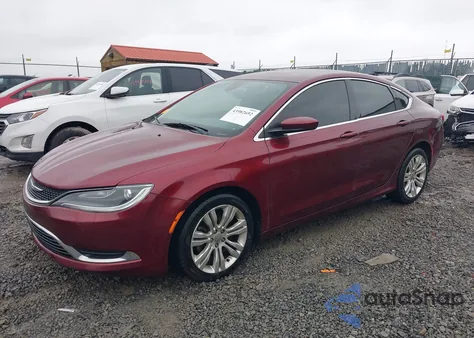2015 Chrysler 200 Limited из США, поврежденный, VIN 1C3CCCAB0FN529910